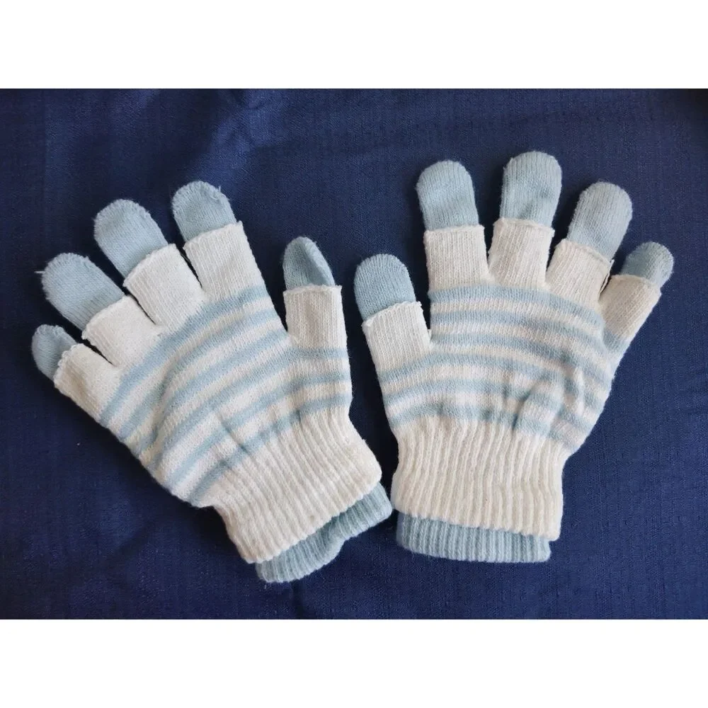 Womens Dual Hand Gloves  Detachable Fingerless NWOT